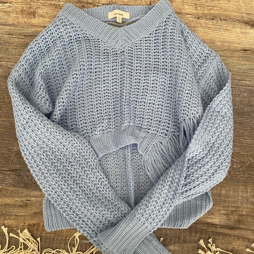 Light blue sweater